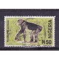 NIGERIA 2001 WILDLIFE 50N CHIMPANZEE USED