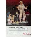 TEXTRON 1949 conjure with Casbah pajamas boxers...