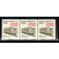 2265 21c Mail Car Very Fine MNH Dry Gum PNC 1/3...