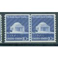 1520 10c Jefferson Memorial Almost Very Fine MN...