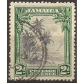 Jamaica 1932 SG111 2d Black & Green Fine Used ..
