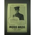 1940 Moss Bros Officers' Uniforms Ad - Navy, Ar...
