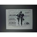 1960 SAS Airlines Ad - Happiest Combination to ...