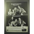 1975 GAF Sawyer Slide Projectors Ad - Here Today
