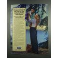 1984 Levi's Snap-to-Fit Maternity Jeans Ad