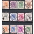 Hong Kong 1954 - Queen Elizabeth 11 definitives...