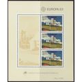 Azores 1983 SG MS450 UMM Minisheet - Europa/CEP...