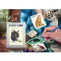 UGANDA 2013 SHEET MNH CATS CHATS KATZEN GATTI G...
