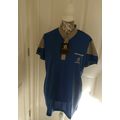 Mans Sunderland Golf Polo Shirt Size Medium Blu...