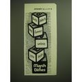 1974 March of Dimes Ad - Birth defects are forever unless you help
