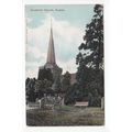 Cuckfield Church Postcard 1923 West Sussex