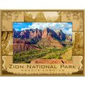 Zion National Park Angel's Landing Utah Laser E...
