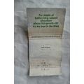 old Matchbook Cover- The New Webbington Hotel &...