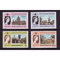 MONTSERRAT 1979 CATHEDRALS SET 4 VALS U/M MINT#4