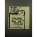 1956 Time Limit Play Ad - A stunning drama