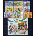 Anguilla 596-605 MNH Disney Christmas in Englan...