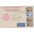 Mi: 423/4 used 1928 World Round trip Scarce!