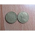 France Republic 1973 10 Centimes Coin