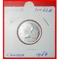 Ⰶ DEER (1937-2025): CANADA ★ 25 CENTS 1969 DIE ...