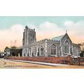 Aldeburgh Church : Tuck "Chromette" postcard 4912