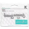 Xcut. Someone Special Die Set. Die Cutting Card...