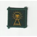 Scout Badge Wales - Abertillery - Black Back (B...