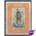 Papua 1932 SG130 1/2d Black & Orange.Mounted Mint.