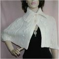 Karen Millen Cream Cape Shrug Womens One Size N...