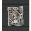 Zanzibar.SG252 25c Sepia.Mounted Mint.Jul24