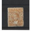 Zanzibar.SG278 3c Orange-Yellow.Fine Used.Jul24a