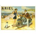 Advertising ARIEL Motorcycle Postcard (Opie ROM...