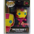 POP / FUNKO ' BLACKLIGHT ' IRON MAN MARK 3 figu...