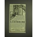 1914 Listerine Antiseptic Mouth-Wash Ad - Use E...