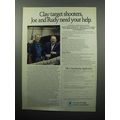 1989 NRA National Rifle Association Ad - Clay Target