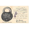 Canada #P17 Postal Card Victoria USED 1899 Illu...