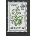JERSEY 1972 WILD FLOWERS 9p JERSEY VIPERS BUGLO...