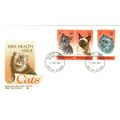 New Zealand 1983 Health ,Cats, First Day cover