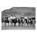 pt3655 - Women & Girls on Donkeys , Scarborough...