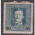 Bosnia Herzegovina 1917 Emperor Charles 80h Min...