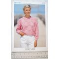 Vintage: Sirdar 5479 sweater, DK, 30-44 inch, 7...