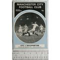 1971 programme Manchester City v. Southampton