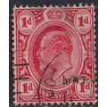 Transvaal South Africa 1905 - 9 KEV11 1d Scarle...