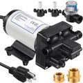 Water Pressure Booster Pump 110V 5.5 GPM 70 PSI...