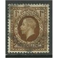 GB 1936 KGV 1/-d Bistre Brown SG 449 (F230