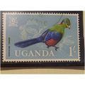 Uganda QEII 1965 Birds 1/- 1s Ruwenzori Turaco ...