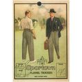 Price Ticket Label Sportown Flannel Trousers Te...