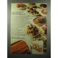 1970 Chef Boy-ar-dee Dinners Ad - A Perfect Mai...
