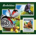 MOZAMBIQUE 2015 SHEET MNH BUTTERFLIES PAPILLONS...
