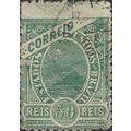 BRAZIL, Sugarloaf mountain, green 1900, 50reis