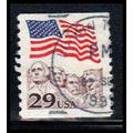 Used 2523 29c U.S. Flag Fine W2732